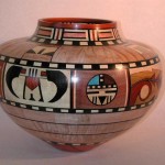 segmented turning titled "Buffalo"